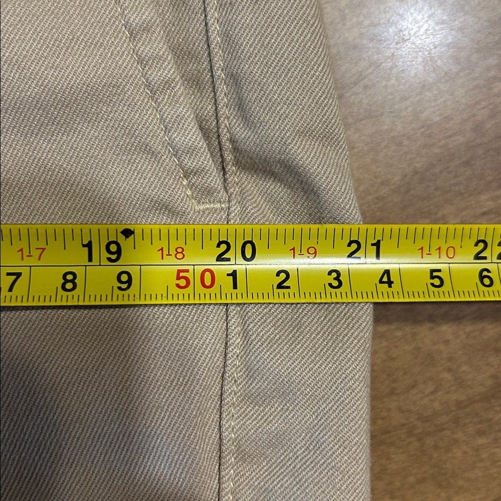 Peter Millar Crown Pilot Twill Trousers Flat Front Khaki Pants Size 35 
Z - Picture 10 of 13